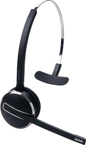 Jabra Pro 9470 - Triple Mode Wireless Headset System with Noise Blackout Microphone